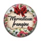 Cabochon Résine - merveilleuse frangine