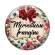 Cabochon Verre - merveilleuse frangine