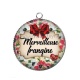 Pendentif Cabochon Argent - merveilleuse frangine