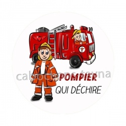 pompier qui déchire