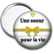 Miroir de poche - une soeur pour la vie