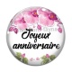 Cabochon Verre - joyeux anniversaire