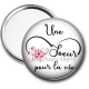 Miroir de poche - une soeur pour la vie