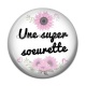 Cabochon Résine - une super soeurette