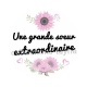 une grande soeur extraordinaire