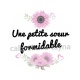 une petite soeur formidable