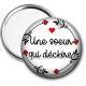 Miroir de poche - une soeur qui déchire