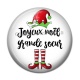 Cabochon Résine - joyeux noël grande soeur