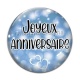 Cabochon Verre - joyeux anniversaire