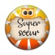 Cabochon Résine - super soeur
