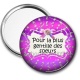 Miroir de poche - pour la plus gentille des soeurs