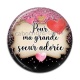 Cabochon Résine - pour ma grande soeur adorée