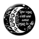 Cabochon Verre - une soeur c'est une amie pour la vie
