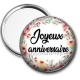 Miroir de poche - joyeux anniversaire