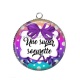 Pendentif Cabochon Argent - une super s?urette
