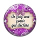 Cabochon Résine - je suis une soeur qui déchire