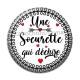 Cabochon Résine - une s?urette qui déchire