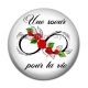 Cabochon Résine - une soeur pour la vie