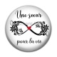 Cabochon Résine - une soeur pour la vie