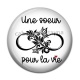Cabochon Résine - une soeur pour la vie