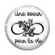 Cabochon Verre - une soeur pour la vie