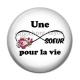 Cabochon Résine - une soeur pour la vie