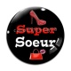 Cabochon Verre - super soeur