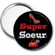 Miroir de poche - super soeur