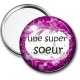 Miroir de poche - une super soeur