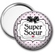 Miroir de poche - super soeur