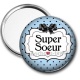 Miroir de poche - super soeur