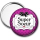 Miroir de poche - super soeur