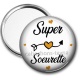 Miroir de poche - super soeurette