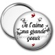 Miroir de poche - je t'aime ma grande soeur