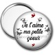Miroir de poche -  je t'aime ma petite soeur