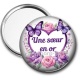 Miroir de poche - une soeur en or