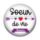 Cabochon Résine - soeur pour la vie forever