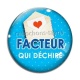 Cabochon Verre - facteur qui déchire