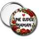 Miroir de poche - super maman