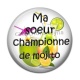 Cabochon Résine - ma soeur championne de Mojito
