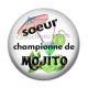 Cabochon Résine - soeur championne de Mojito