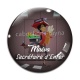 Cabochon Verre - commande roux