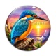Cabochon Verre - oiseaux