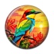 Cabochon Résine - oiseau
