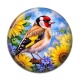 Cabochon Résine - oiseau