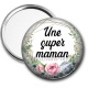 Miroir de poche - super maman