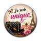Cabochon Résine - je suis unique