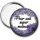 Miroir de poche - super maman