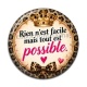 Cabochon Résine - rien n'est facile mais tout est possible