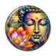 Cabochon Résine - bouddha méditation